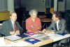 Die Autoren Mathias Sielaff und Dr. Ulrich Neitzel mit Frau Neitzel in Witten am 16.09.2001 Foto: Helmut Fischer, Weimar