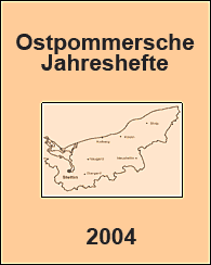 Deckblatt Ostpommersches Jahresheft 2004