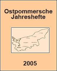 Deckblatt Ostpommersches Jahresheft 2005