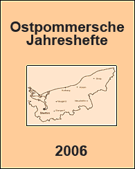 Deckblatt Ostpommersches Jahresheft 2006