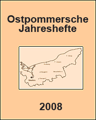 Deckblatt Ostpommersches Jahresheft 2008