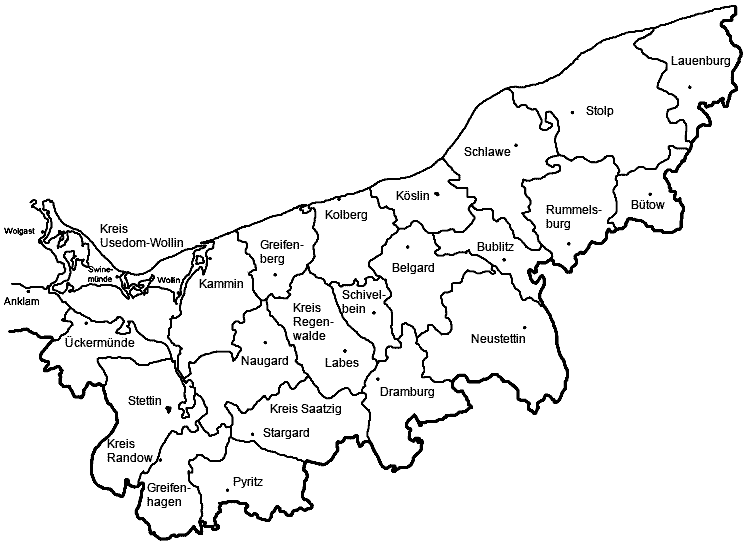 Gemeindeverzeichnis Ostpommern - OSTPOMMERN e.V.